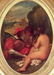 Le Concert Champetre, después de Tiziano
